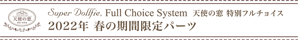 天使の窓 特別フルチョイス 2022年 春の期間限定パーツ