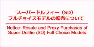 スーパードルフィー（SD） フルチョイスモデルの転売について