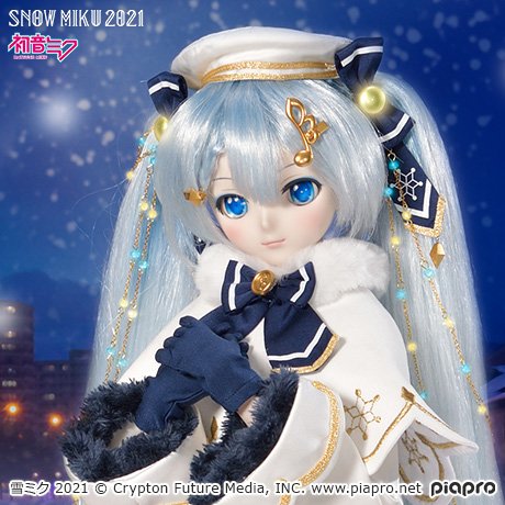 「初音ミク×DD」特設サイト内に「SNOW MIKU 2021」のページを公開！