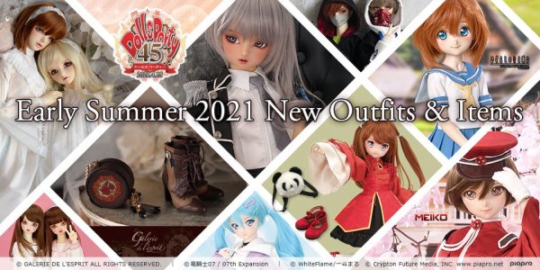 2021年・初夏の新作ドレス＆アイテムをご紹介