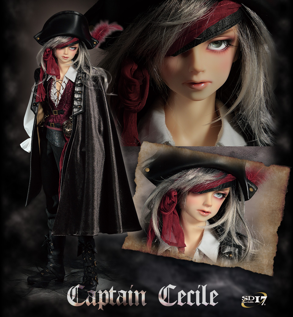 Super Dollfie 17 男の子　Captain Cecile