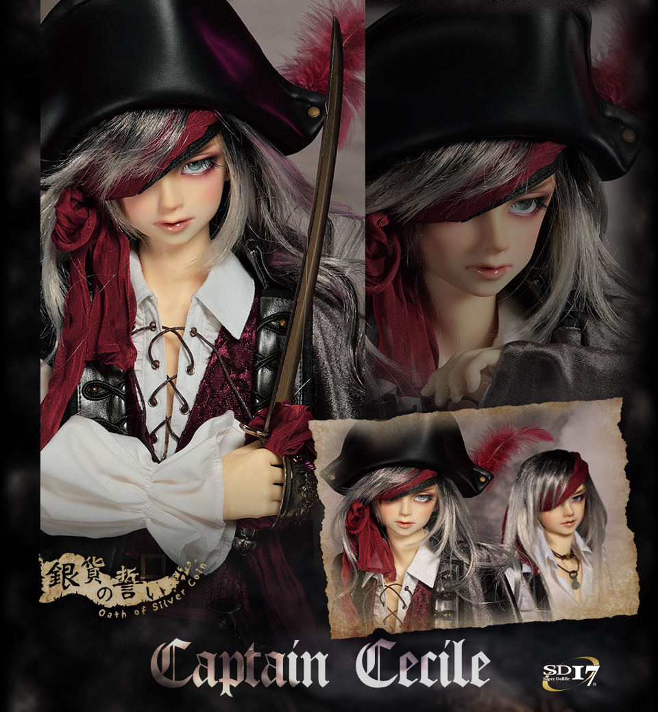 Super Dollfie 17 男の子　Captain Cecile