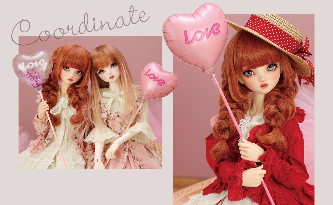 Super Dollfie meets PINK HOUSE